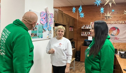 Сегодня в Инклюзивном центре занятости мы принимали гостей из Луганска. 